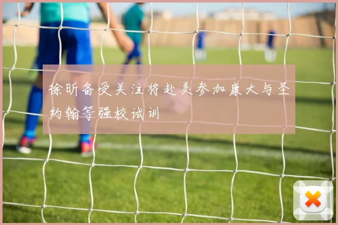 徐昕备受关注将赴美参加康大与圣约翰等强校试训